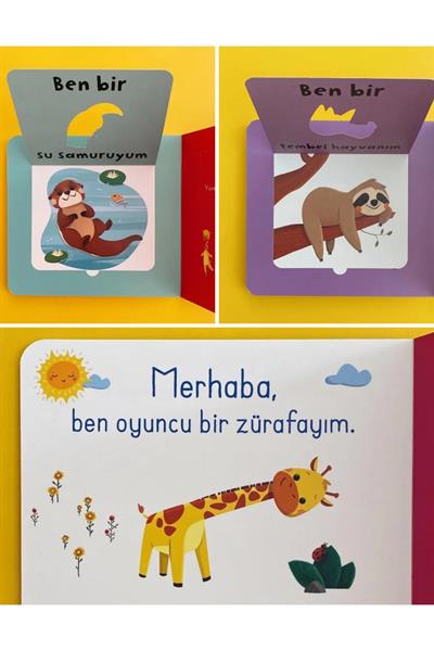 Sincap Kitap / Bak-Bul-Sobe Oyuncu Zürafa Çok Renkli