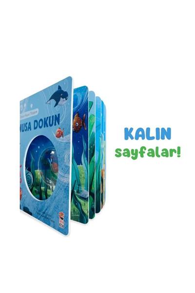 Sincap Kitap / İLK DOKUN HİSSET KİTABIMOKYANUSA DOKUN Çok Renkli