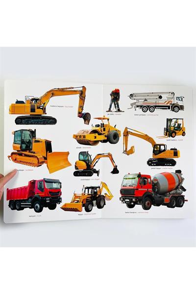 Sincap Kitap / Ne Sorsan Bilir Minik - İlk Büyük Araçlar Kitabım Çok Renkli
