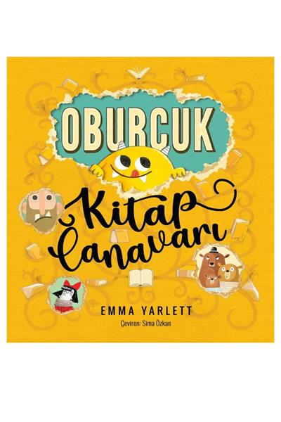 Sincap Kitap / Oburcuk- Kitap Canavarı Çok Renkli