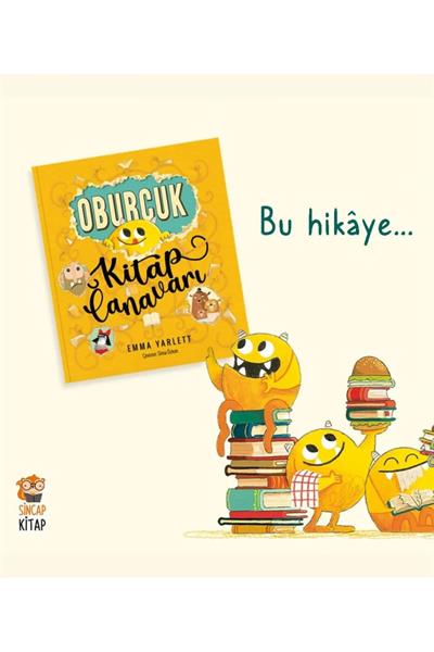 Sincap Kitap / Oburcuk- Kitap Canavarı Çok Renkli