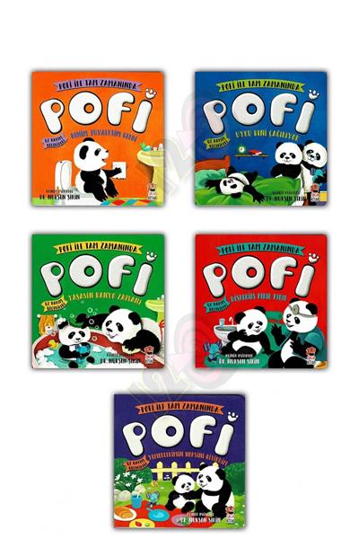 Sincap Kitap / Pofi İle Tam Zamanında Set (5 Kitap) Çok Renkli