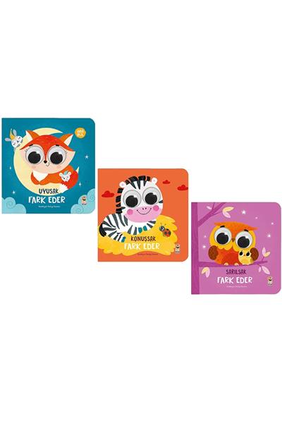 Sincap Kitap / Yapamam Dediğinde Haraketli Gözler Set Çok Renkli