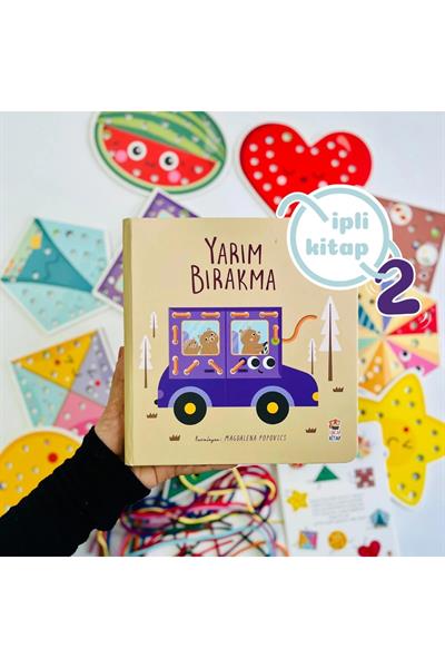 Sincap Kitap / Yarım Bırakma İpli Kitap 2 Çok Renkli