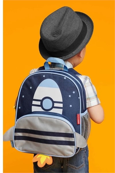 Skip Hop Spark Style Küçük Çocuk Sırt Çantası Roket Çok Renkli