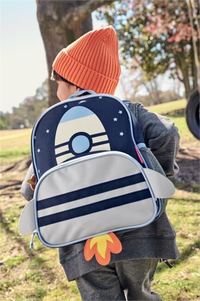 Skip Hop Spark Style Küçük Çocuk Sırt Çantası Roket Çok Renkli