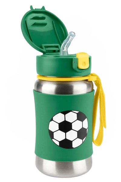 Skip Hop Spark Style Pipetli Paslanmaz Çelik Suluk Futbol Çok Renkli