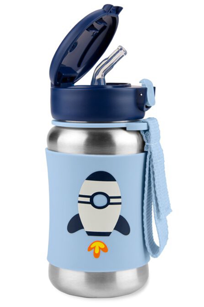 Skip Hop Spark Style Pipetli Paslanmaz Çelik Suluk Roket Çok Renkli