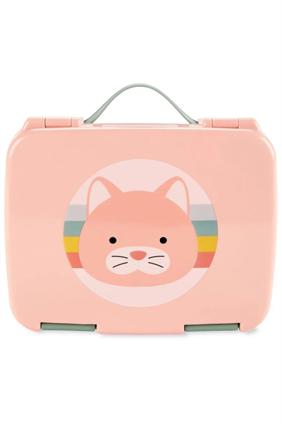Skip Hop Zoo Bento Beslenme Kutusu Kedi Çok Renkli
