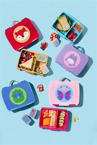 Skip Hop Zoo Bento Beslenme Kutusu Kelebek Çok Renkli
