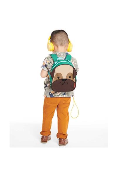 Skip Hop Zoo Emniyet Kemerli Sırt Çantası Pug Çok Renkli