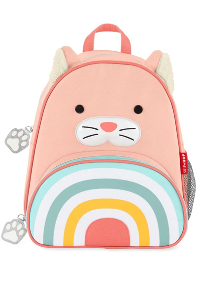 Skip Hop Zoo Küçük Çocuk Sırt Çantası Kedi Çok Renkli