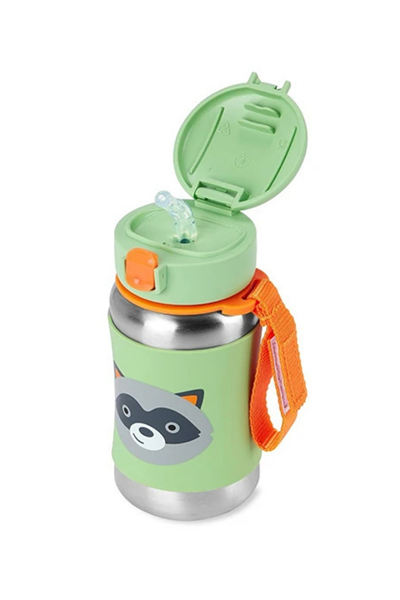 Skip Hop/ Zoo Paslanmaz Çelik Suluk Rakun Çok Renkli