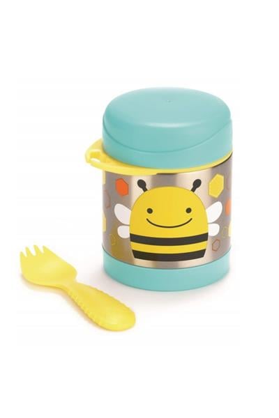 Skip Hop Zoo Paslanmaz Çelik Termos Arı Çok Renkli
