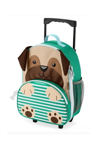 Skip Hop/ Zoo Tekerlekli Çanta Pug Çok Renkli
