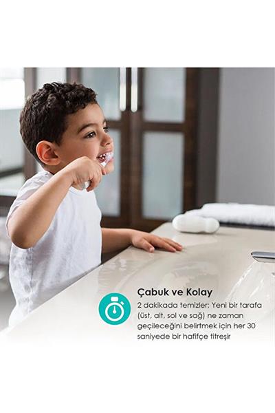 Bblüv / Sönik - Bebek ve Çocuk Diş Fırçası Beyaz