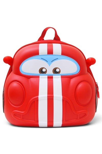 Supercute Car Sırt Çantası Kırmızı