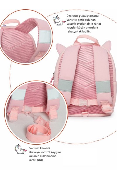 Supercute Unicorn Sırt Çantası Pembe
