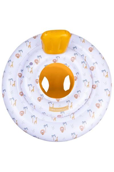 Swim Essentials Jungle Bebek Sırt Destekli Yüzme Simidi 0-1 Yaş Çok Renkli