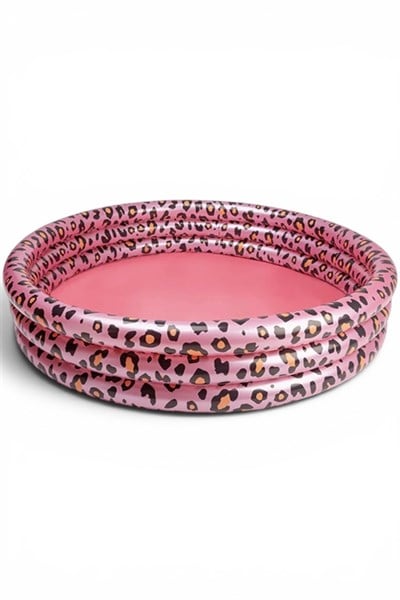 Swim Essentials Leopard Rose Gold Çocuk Şişme Oyun ve Yüzme Havuzu Çok Renkli