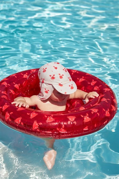 Swim Essentials Oh Crab Bebek Sırt Destekli Yüzme Simidi 0-1 Yaş Çok Renkli