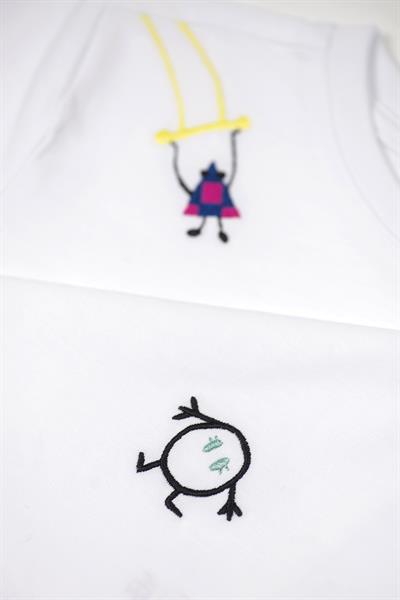 Beetlebeez / SWING & SMILE T-SHIRT Beyaz