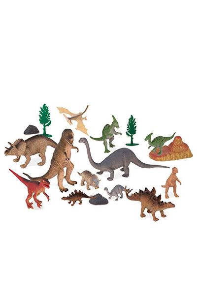 Terra 60 Parça Büyük Oyun Seti - Dinozor Dünyası Çok Renkli