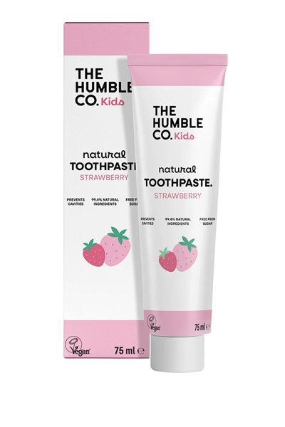 The Humble Co. / Humble Toothpaste Kids Strawberry 75 ML Çok Renkli