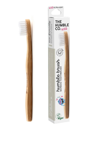 The Humble Co. / Humble Brush Kids White - Ultra Soft Beyaz