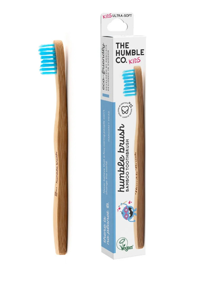 The Humble Co. / Humble Brush Kids Blue - Ultra Soft Mavi