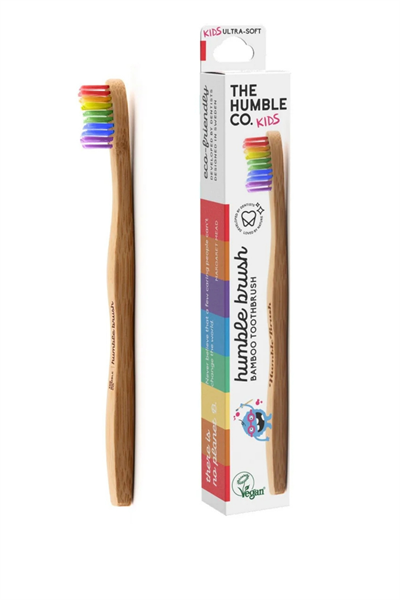 The Humble Co./ Humble Brush Rainbow - Kids Ultra Soft Çok Renkli