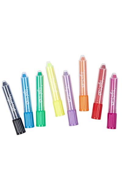 Tiger Tribe 8li Pastel Boya Kalemi Çok Renkli