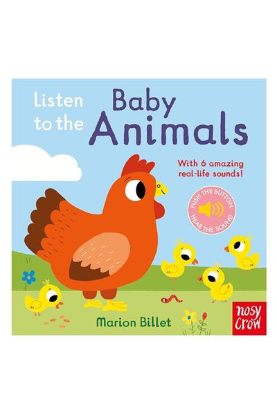 Nosy Crow / Listen To The Baby Animals Çok Renkli