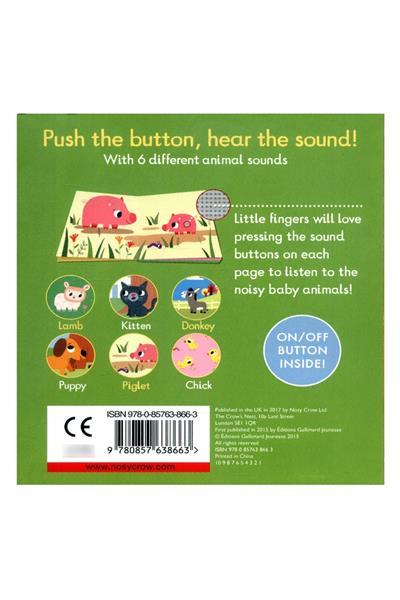Nosy Crow / Listen To The Baby Animals Çok Renkli