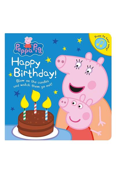 Tırtıl Kids / Peppa Pig - Happy Birthday Çok Renkli