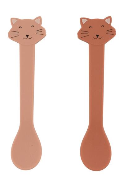 TRIXIE - 2 li Silikon Kaşık - (Pack) MRS. CAT