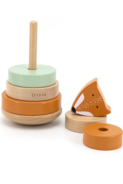 Trixie / Ahşap Dizme Oyuncağı Mr. Fox Çok Renkli