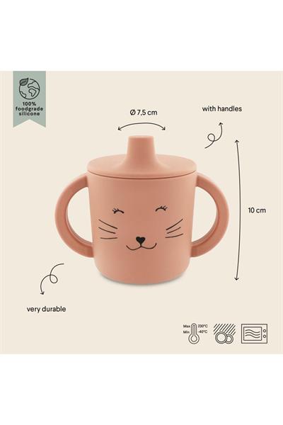 TRIXIE - SILICONE SIPPY CUP - Alıştırma Bardağı CAT