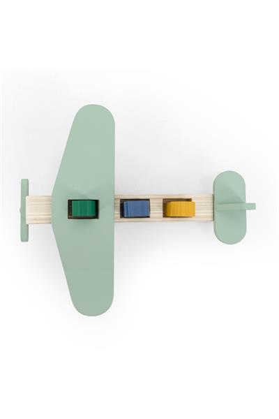 TRIXIE - WOODEN ANIMAL AIRPLANE Çok Renkli