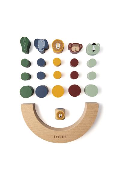 TRIXIE - WOODEN BALANCING GAME Çok Renkli