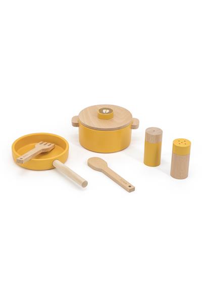 TRIXIE - WOODEN COOKING SET (MR. LION) - Ahşap Pişirme Seti Aslan