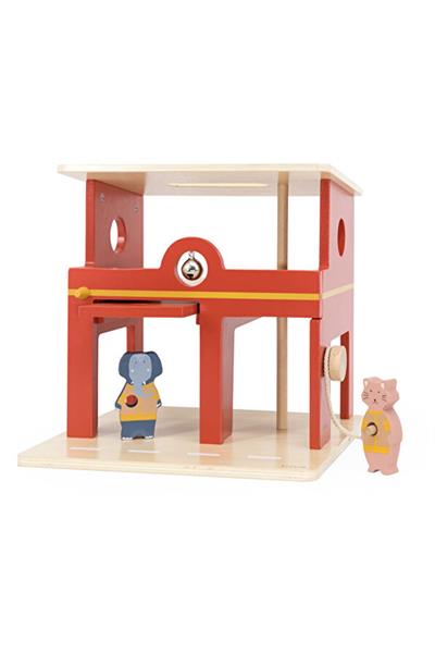 TRIXIE - WOODEN FIRE STATİON Çok Renkli