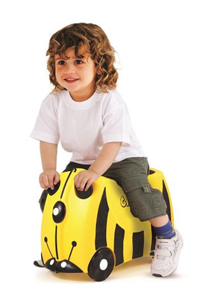Trunki Çocuk Bavulu - Arı Bernard Çok Renkli
