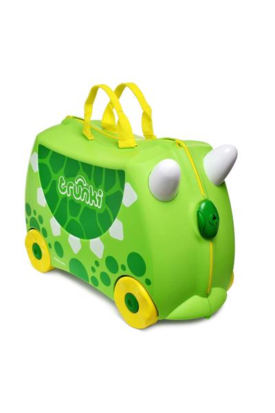 Trunki Çocuk Bavulu - Dinozor Dudley Çok Renkli