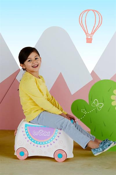 Trunki Çocuk Bavulu - Lama Lola Çok Renkli