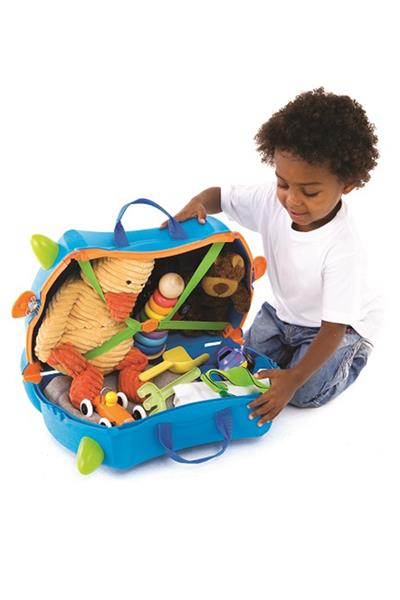 Trunki Çocuk Bavulu - Mavi Terrance Çok Renkli