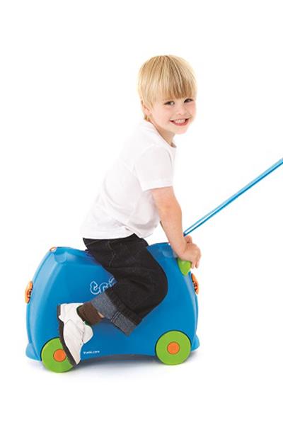 Trunki Çocuk Bavulu - Mavi Terrance Çok Renkli