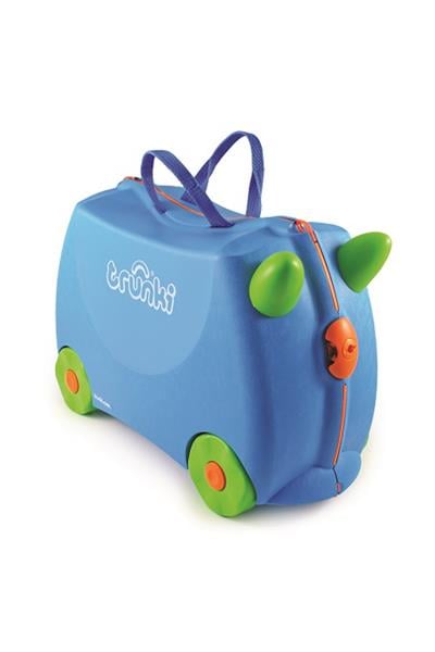 Trunki Çocuk Bavulu - Mavi Terrance Çok Renkli