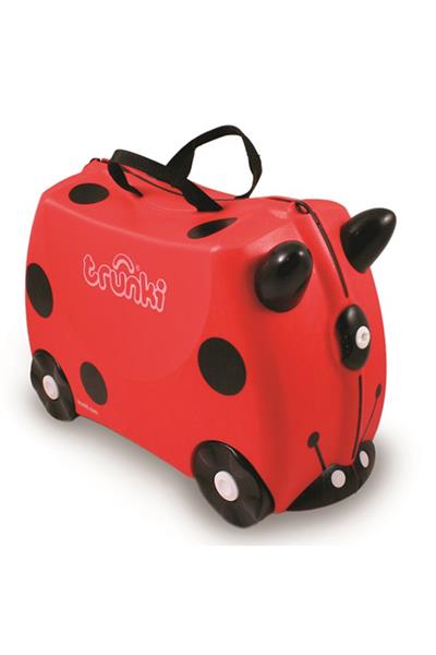 Trunki Çocuk Bavulu - Uğurböceği Harley Çok Renkli