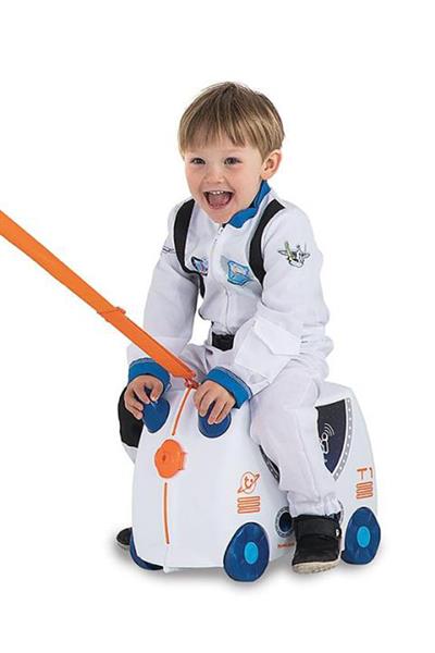 Trunki Çocuk Bavulu - Uzay Gemisi Skye Çok Renkli